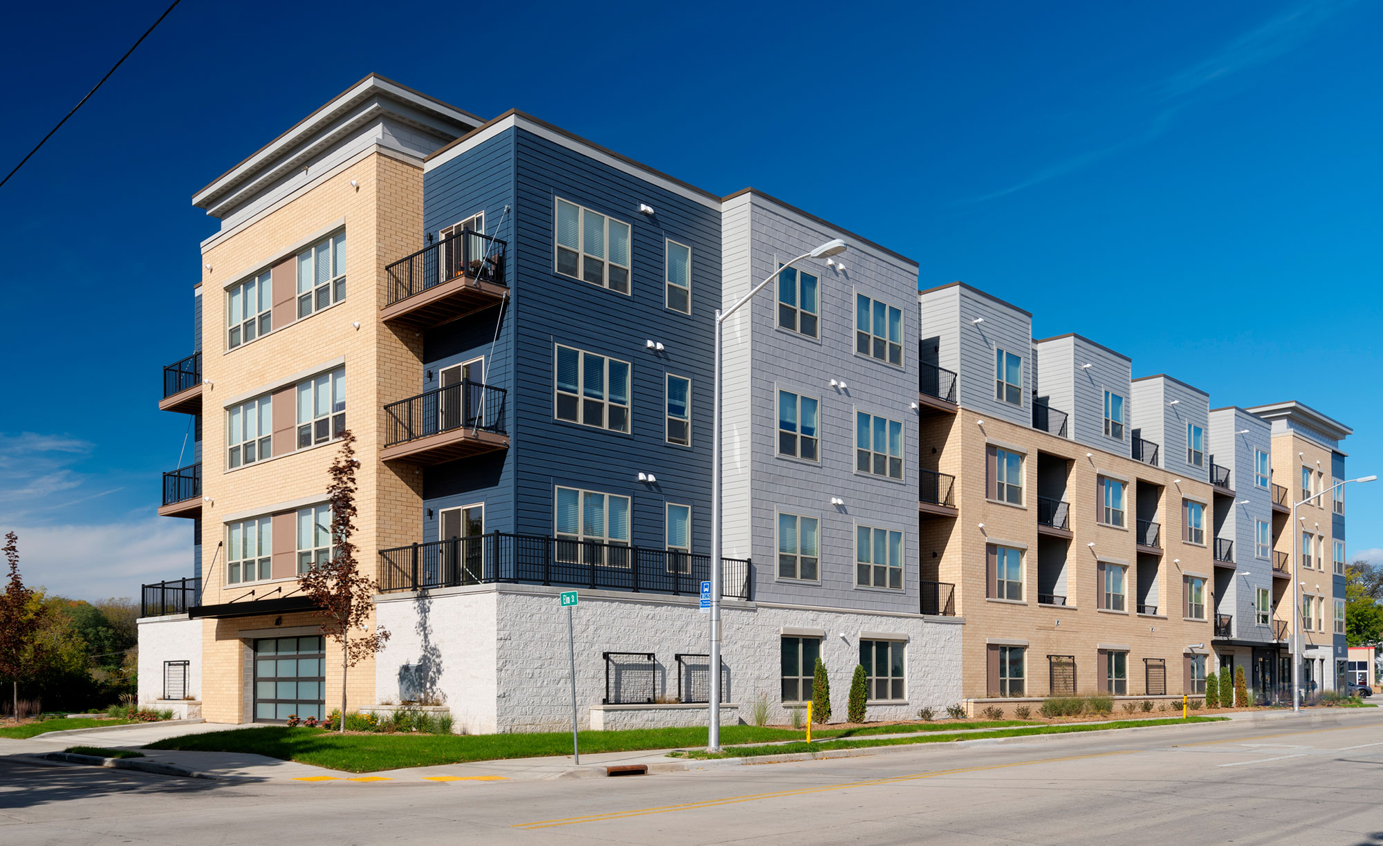 Spring City Crossing | apartments and stacked flats in Waukesha, WI | Exterior | JLA Architects