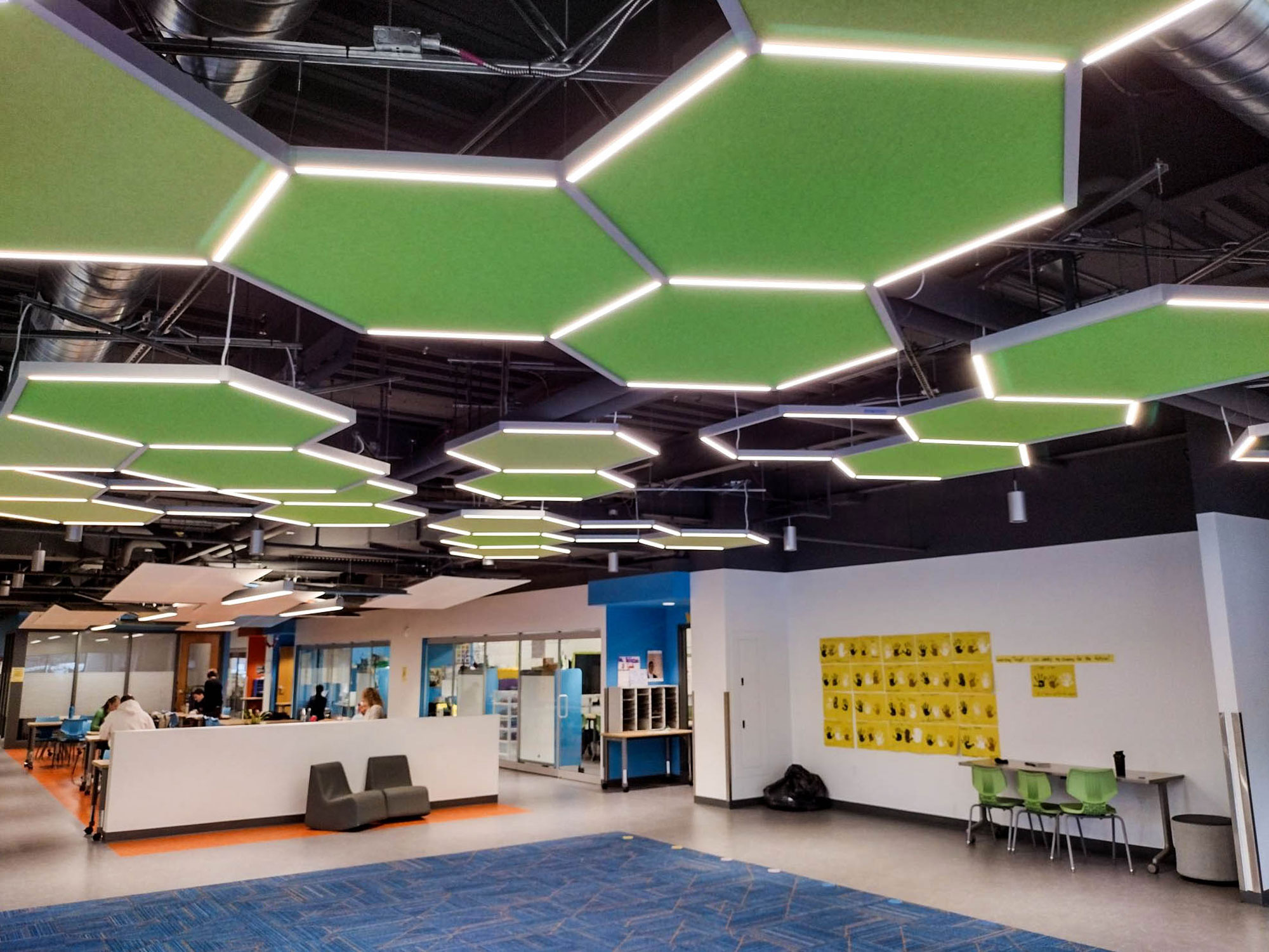 Flex space at One City Schools in Madison, WI | JLA Architects with LHB