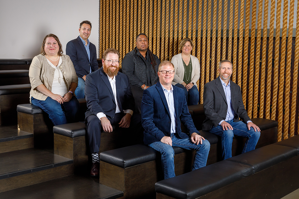 JLA Architects Leadership Team at their Denver office