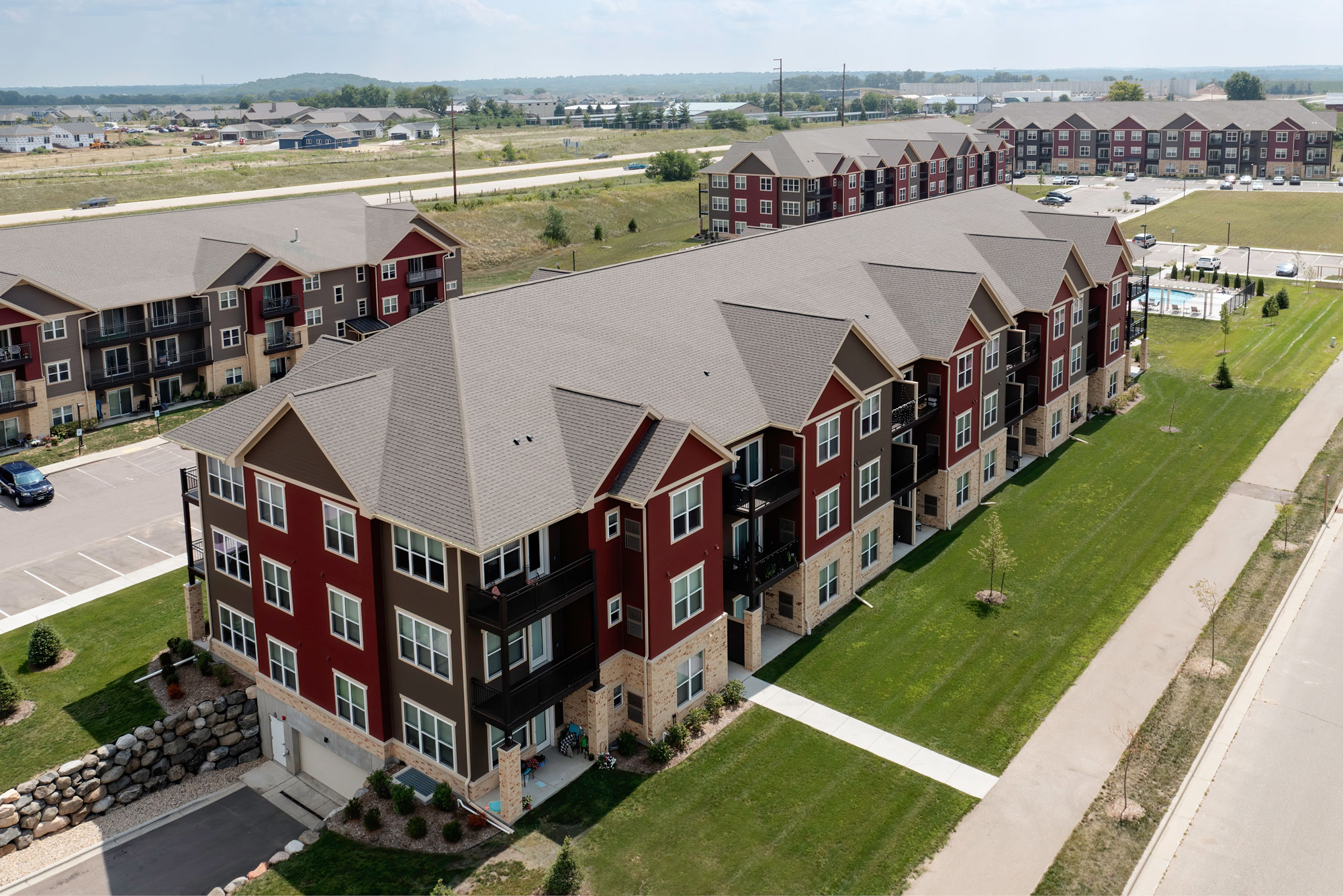 The Terraces at Windsor Crossing | Multifamily development in Windsor, WI | JLA Architects