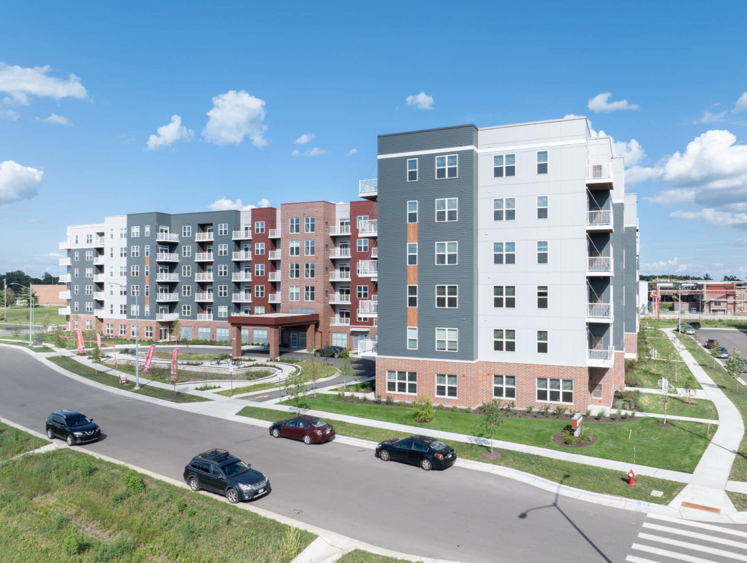 The Victoria at Huxley Yards, an affordable senior housing community in Madison, WI | designed by JLA Architects
