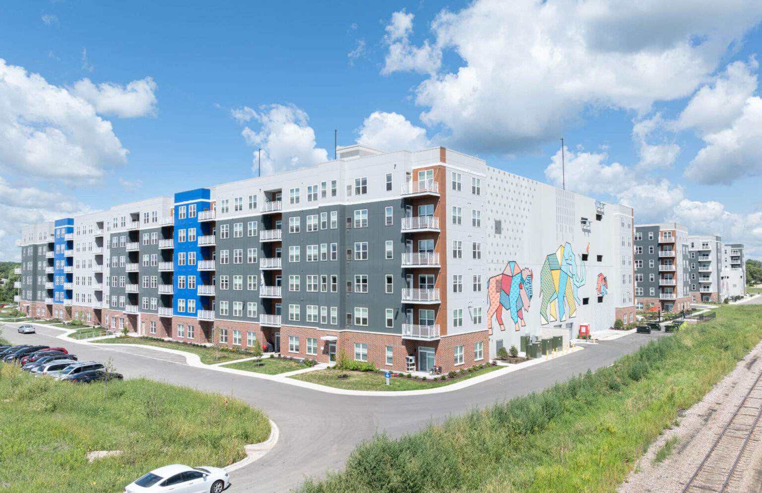 The View at Huxley Yards, an affordable housing development in Madison, WI | designed by JLA Architects